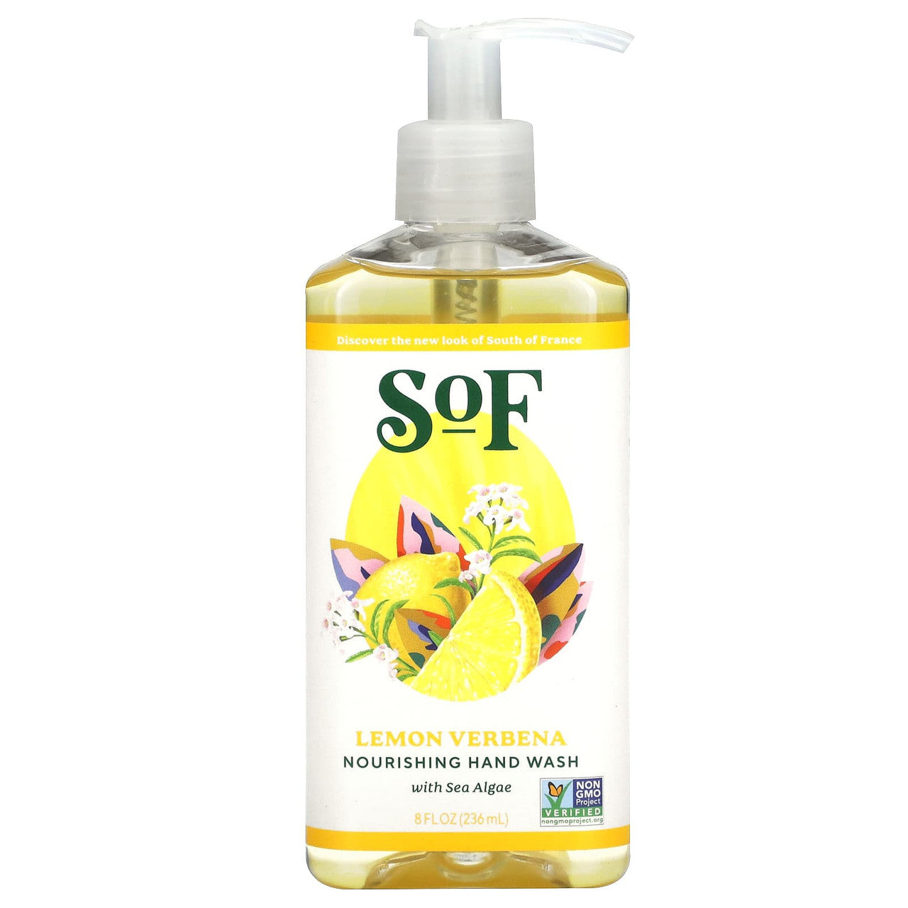 South of France Hand Wash Lemon Verbena, 8 Oz